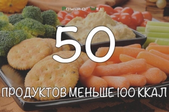 50 продуктов меньше 100 ккал 50 продуктов меньше 100 ккал