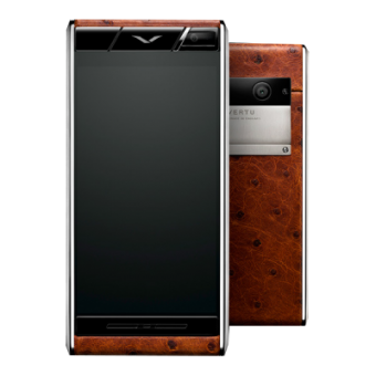 Vertu Aster Cognac Ostrich 